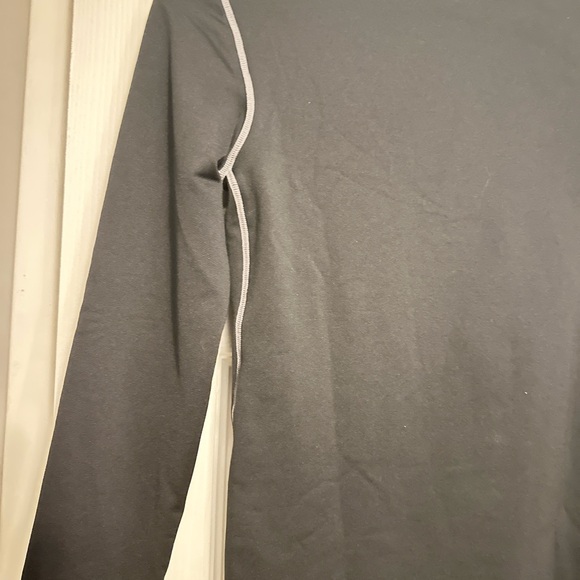 Champion Charcoal Long Sleeve Kids Tee - Picture 5 of 8